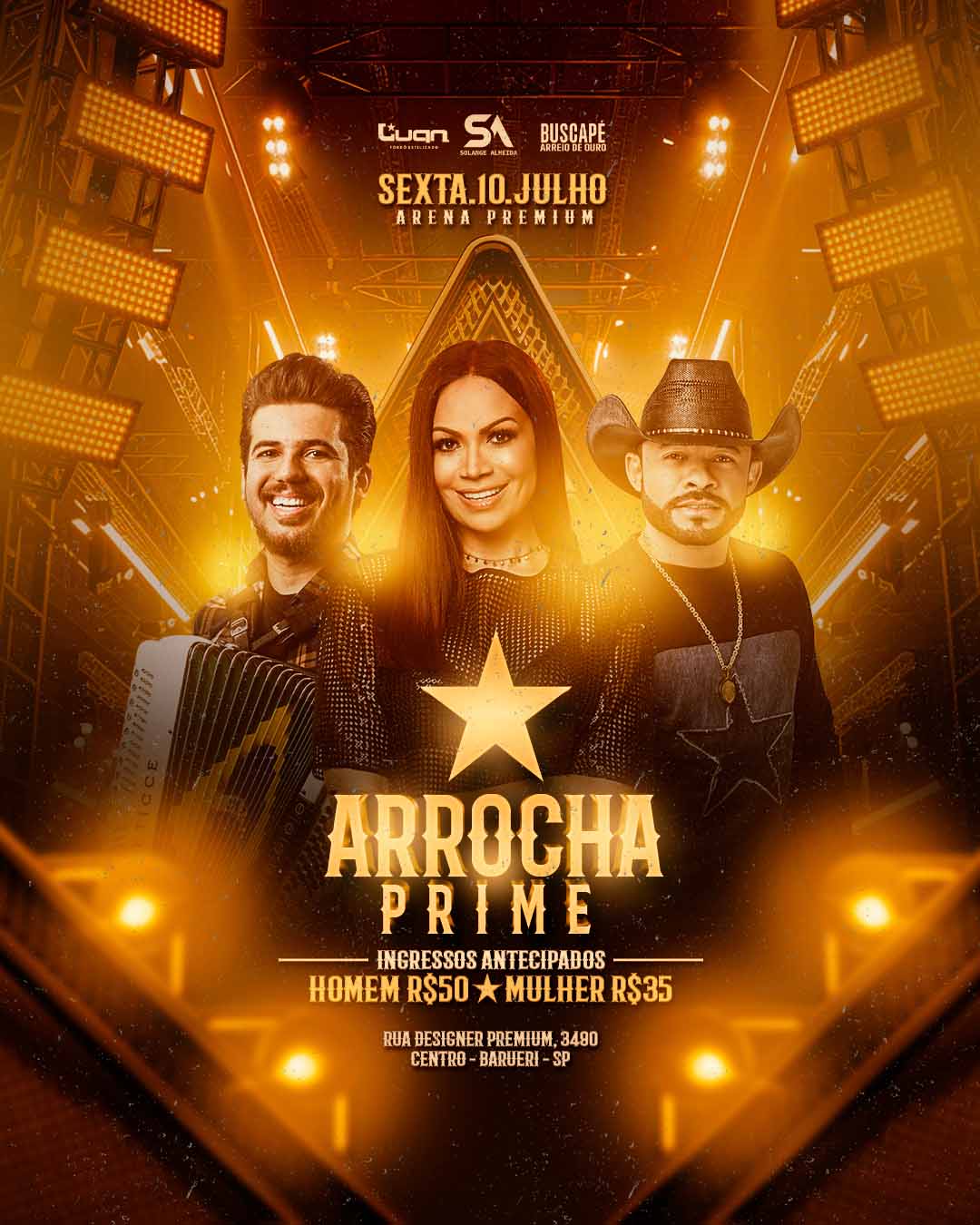 PSD FLYER FREE - TEMPLATE - CANVA - FREEPIK - DESIGNI - DESIGNER - SERTANEJO - ARROCHA PRIME - BOTECO - LOUNGER - PUB - PISEIRO - FORRO - EVENTO