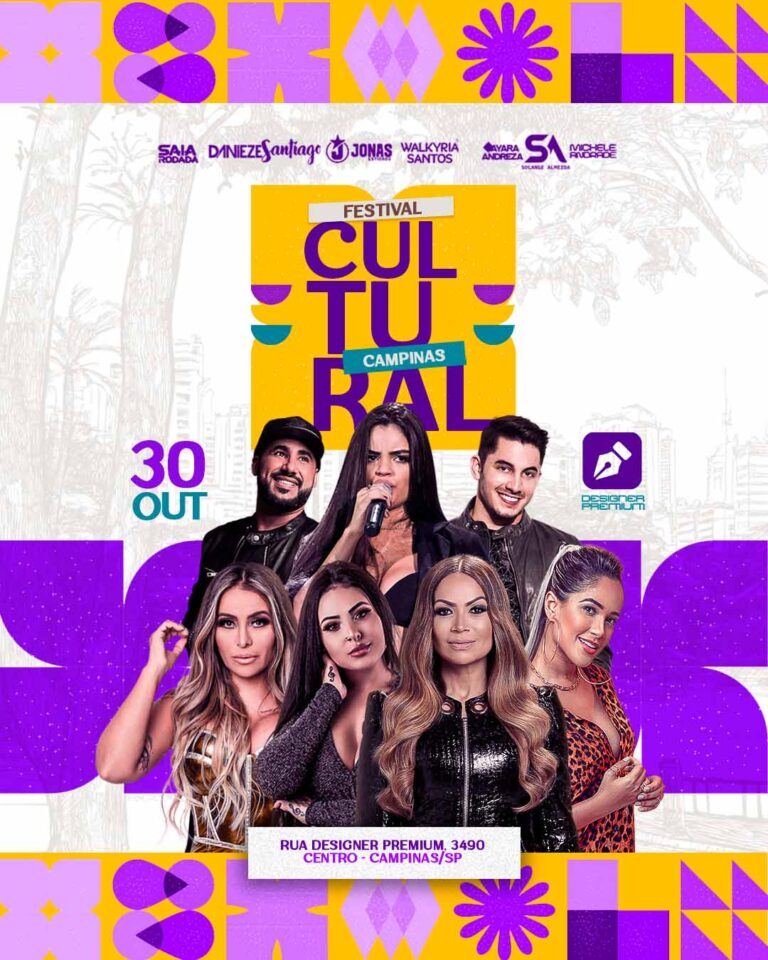 PSD FLYER FREE - TEMPLATE - CANVA - FREEPIK - DESIGNI - DESIGNER - SERTANEJO - CARNAVAL - FESTIVAL CULTURAL - ANIVERSARIO CIDADE - EVENTO