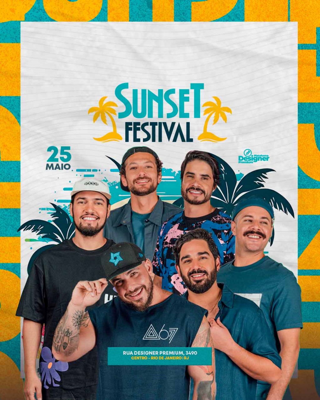 PSD FLYER FREE - TEMPLATE - CANVA - FREEPIK - DESIGNI - DESIGNER -SUNSET FESTIVAL - SUNSET - SUMMER - PRAIA - CARNAVAL - BLOQUINHO - FOLIA - PAGODE - EVENTOS