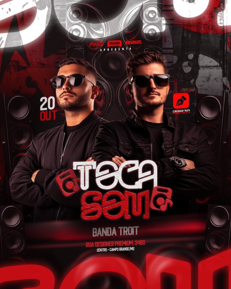 PSD FLYER FREE - TEMPLATE - CANVA - FREEPIK - DESIGNI - DESIGNER - TOCA SOM - ELETRONICO - BAILE - BALADA - FUNK - MC - DJ - EVENTO