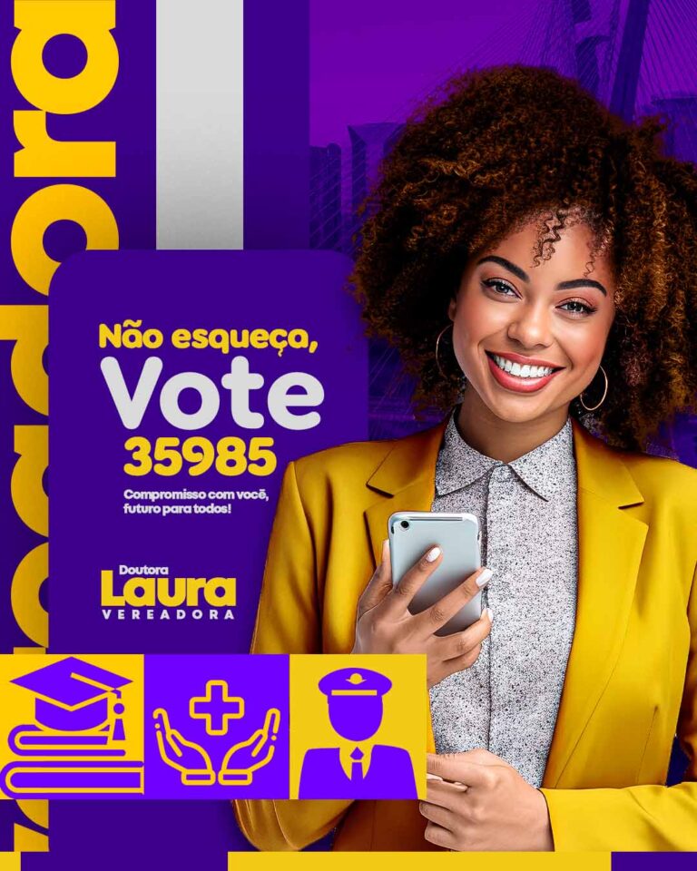 PSD FLYER FREE - TEMPLATE - CANVA - FREEPIK - DESIGNI - DESIGNER - VEREADORA - POLITICA - POLITICO - ELEIÇÃO - SOCIAL MEDIA
