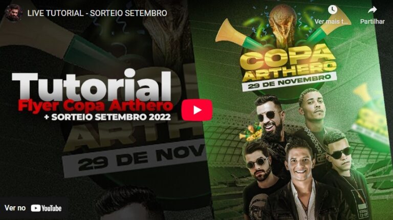 PSD FLYER FREE - TEMPLATE - CANVA - FREEPIK - DESIGNI - DESIGNER - AULA - LIVE - TUTORIAL - TRATAMENTO DE IMAGEM - FUTEBOL - JOGO - TIME - COPA ARTHERO - EVENTOS