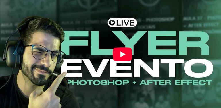 PSD FLYER FREE - TEMPLATE - CANVA - FREEPIK - DESIGNI - DESIGNER - AULA - LIVE - TUTORIAL - TRATAMENTO DE IMAGEM - MOTION - FLYER ANIMADO - EVENTOS