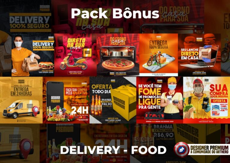 PSD FLYER FREE - TEMPLATE - CANVA - FREEPIK - DESIGNI - DESIGNER - DELIVERY - IFOOD - ENTREGA - RESTAURANTE - ZÉ DELIVERY - SOCIAL MEDIA