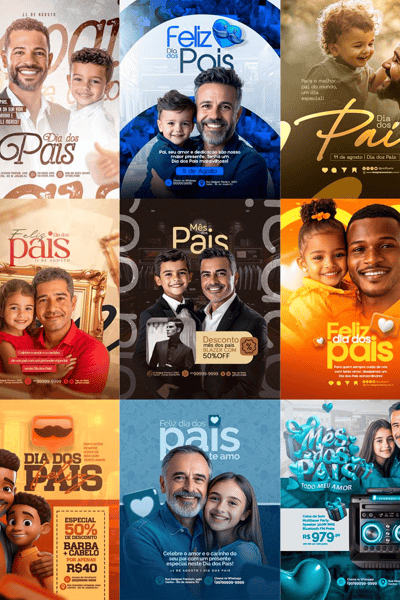 PSD FLYER FREE - TEMPLATE - CANVA - FREEPIK - DESIGNI - DESIGNER - DIA DOS PAIS - HOMEM - HOMENS - MASCULINO - LOJA - SOCIAL MEDIA