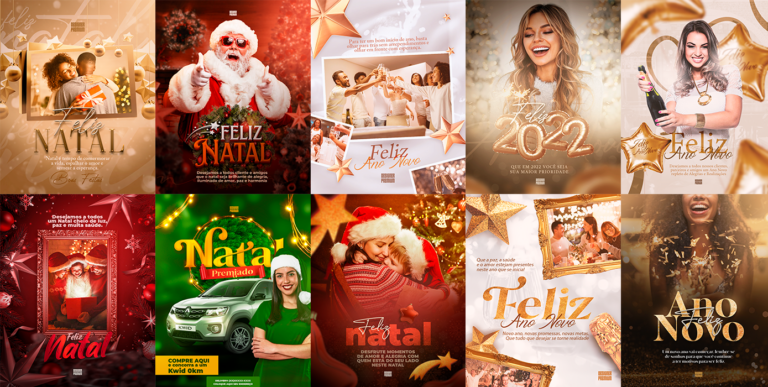 PSD FLYER FREE - TEMPLATE - CANVA - FREEPIK - DESIGNI - DESIGNER - NATAL - NOIEL - FIM DE ANO - REVEILLON - ANO NOVO - EVENTOS - SOCIAL MEDIA