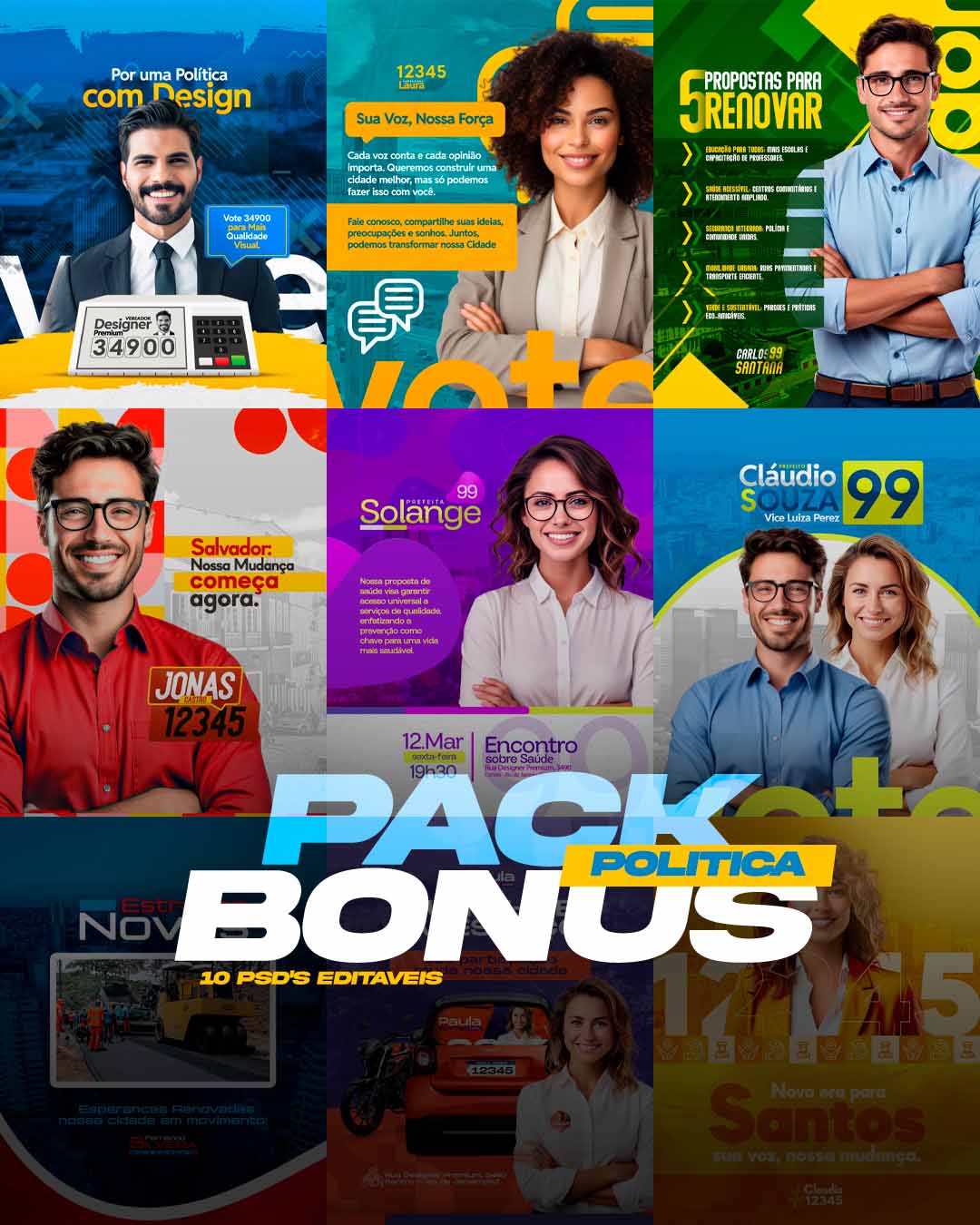 PSD FLYER FREE - TEMPLATE - CANVA - FREEPIK - DESIGNI - DESIGNER - POLITICA - POLITICO - ELEIÇÃO - VEREADOR - PREFEITO - ADESIVAÇO - SOCIAL MEDIA
