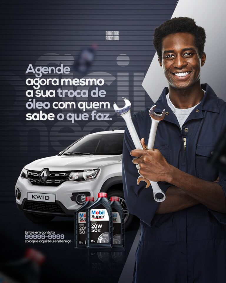 PSD FLYER FREE - TEMPLATE - CANVA - FREEPIK - DESIGNI - DESIGNER - PSD OFICINA MECANICA - SOCIAL MEDIA