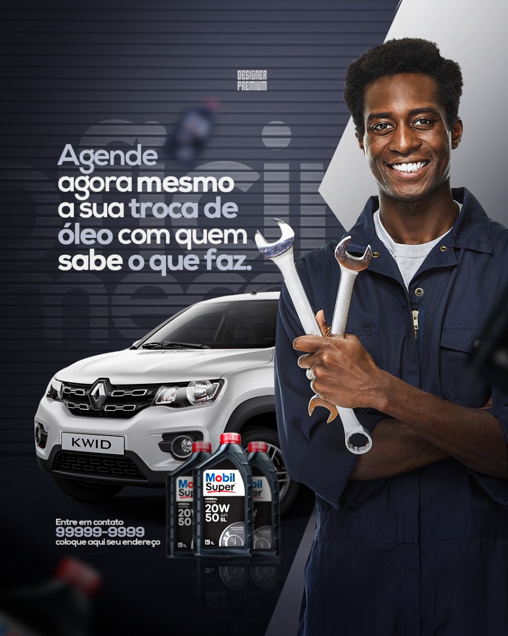 PSD FLYER FREE - TEMPLATE - CANVA - FREEPIK - DESIGNI - DESIGNER - PSD OFICINA MECANICA - SOCIAL MEDIA