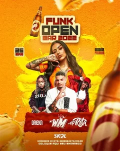 PSD FLYER FREE - TEMPLATE - CANVA - FREEPIK - DESIGNI - DESIGNER - FUNK OPEN BAR - PAGODE - SUNSET - SUMMER - BEACH - PRAIA - TARDEZINHA - SAMBA - EVENTOS