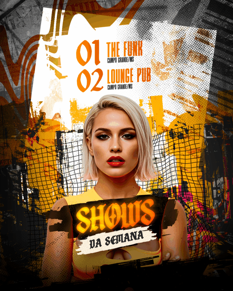 PSD FLYER FREE - TEMPLATE - CANVA - FREEPIK - DESIGNI - DESIGNER - SHOWS DA SEMANA - AGENDA SEMANAL - CONTRATE - PROXIMOS SHOWS - DJ - MC - EVENTOS