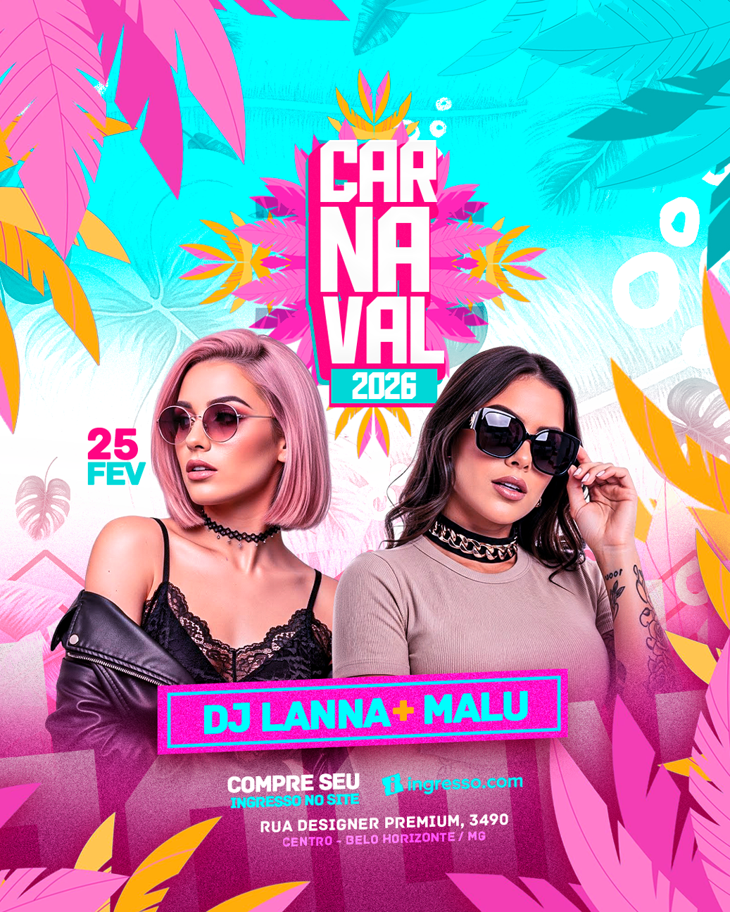 PSD FLYER FREE - TEMPLATE - CANVA - FREEPIK - DESIGNI - DESIGNER -BLOCO - CARNVAL 2026 - SUNSET PAGODINHO - SUMMER - BEACH - PRAIA - LUAL - PAGODE - EVENTOS 2