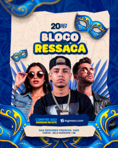 PSD FLYER FREE - TEMPLATE - CANVA - FREEPIK - DESIGNI - DESIGNER - BLOCO DA RESSACA - SUNSET PAGODINHO - SUMMER - BEACH - PRAIA - LUAL - PAGODE - EVENTOS