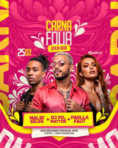 PSD FLYER FREE - TEMPLATE - CANVA - FREEPIK - DESIGNI - DESIGNER -CARNA FOLIA - SUNSET PAGODINHO - SUMMER - BEACH - PRAIA - LUAL - PAGODE - EVENTOS