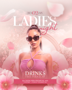 PSD FLYER FREE - TEMPLATE - CANVA - FREEPIK - DESIGNI - DESIGNER - LADIES NIGHT - SUNSET PAGODINHO - SUMMER - BEACH - PRAIA - LUAL - PAGODE - EVENTOS